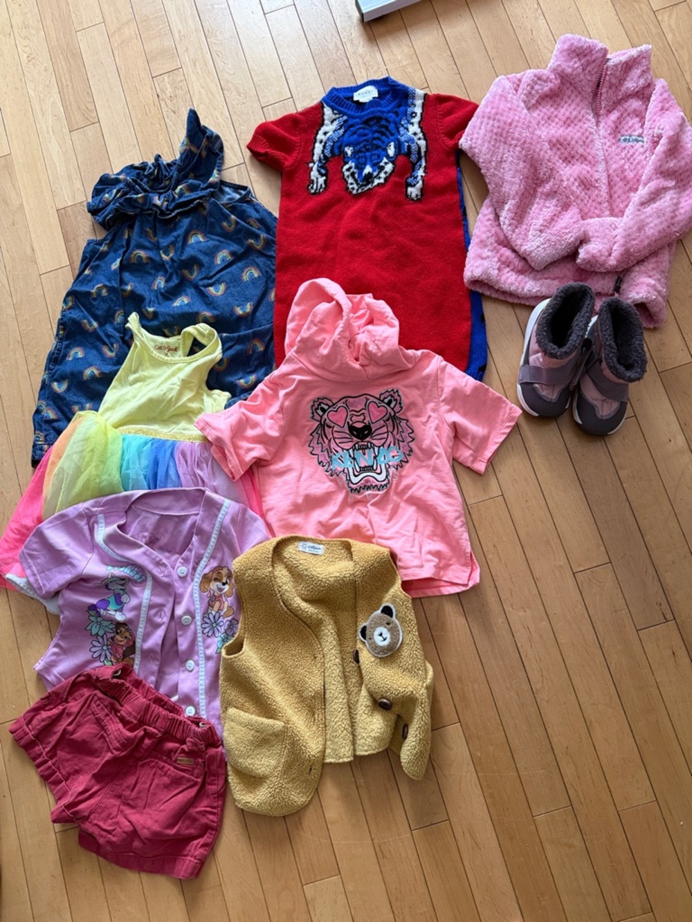 Girl’s Gucci,Kenzo & Colorful Kids Mix -size 4T